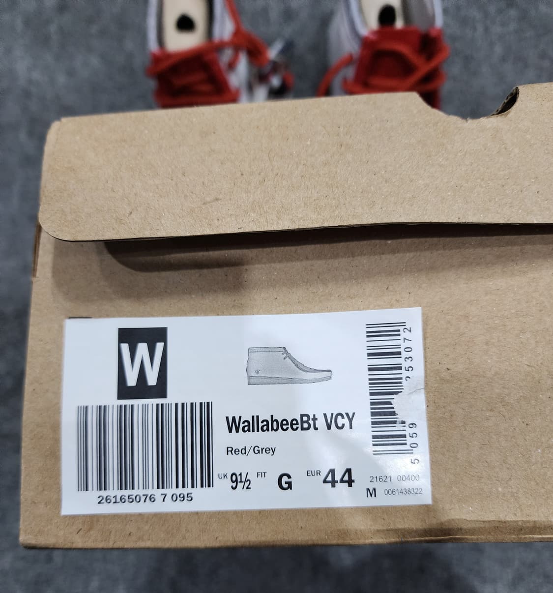 클락스 왈라비 부츠 VCY 스웨이드 UK 9.5 상품이미지7