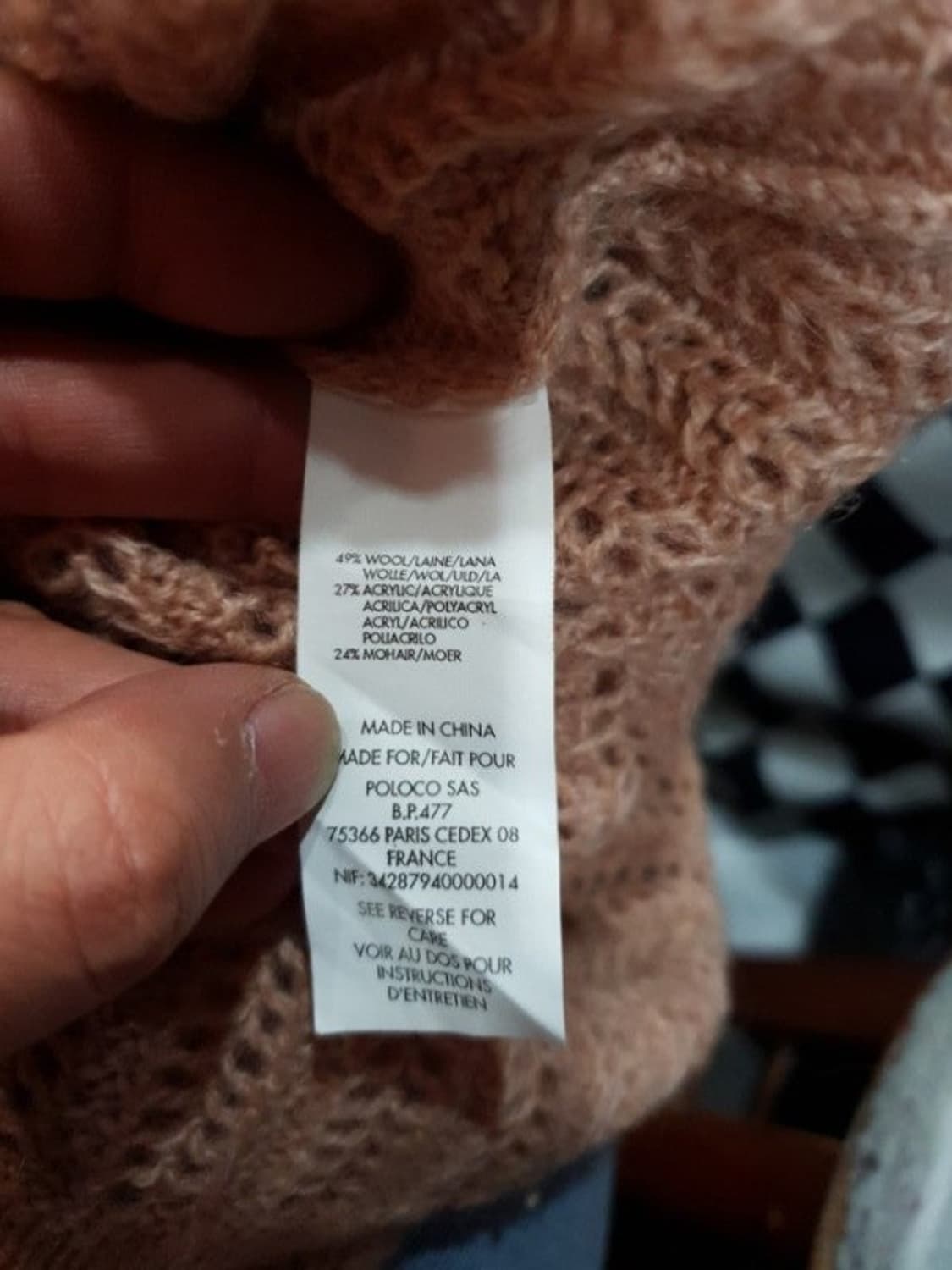 더블알엘 RRL 시스루 니트 원피스 상품이미지8