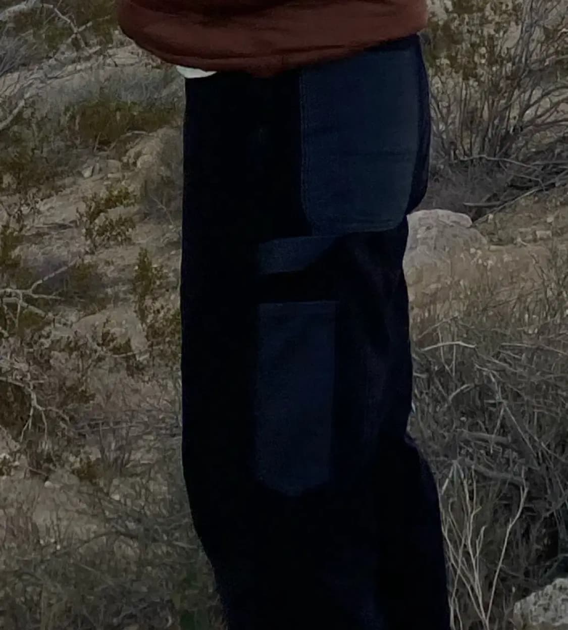 칼하트 WIP 코듀로이 카고팬츠 네이비 32 상품이미지5