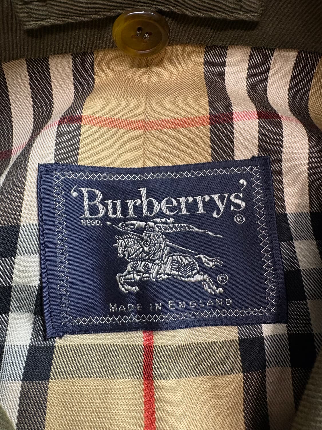 버버리 런던 클래식 미니멀 싱글 트렌치 코트 3250 상품이미지3