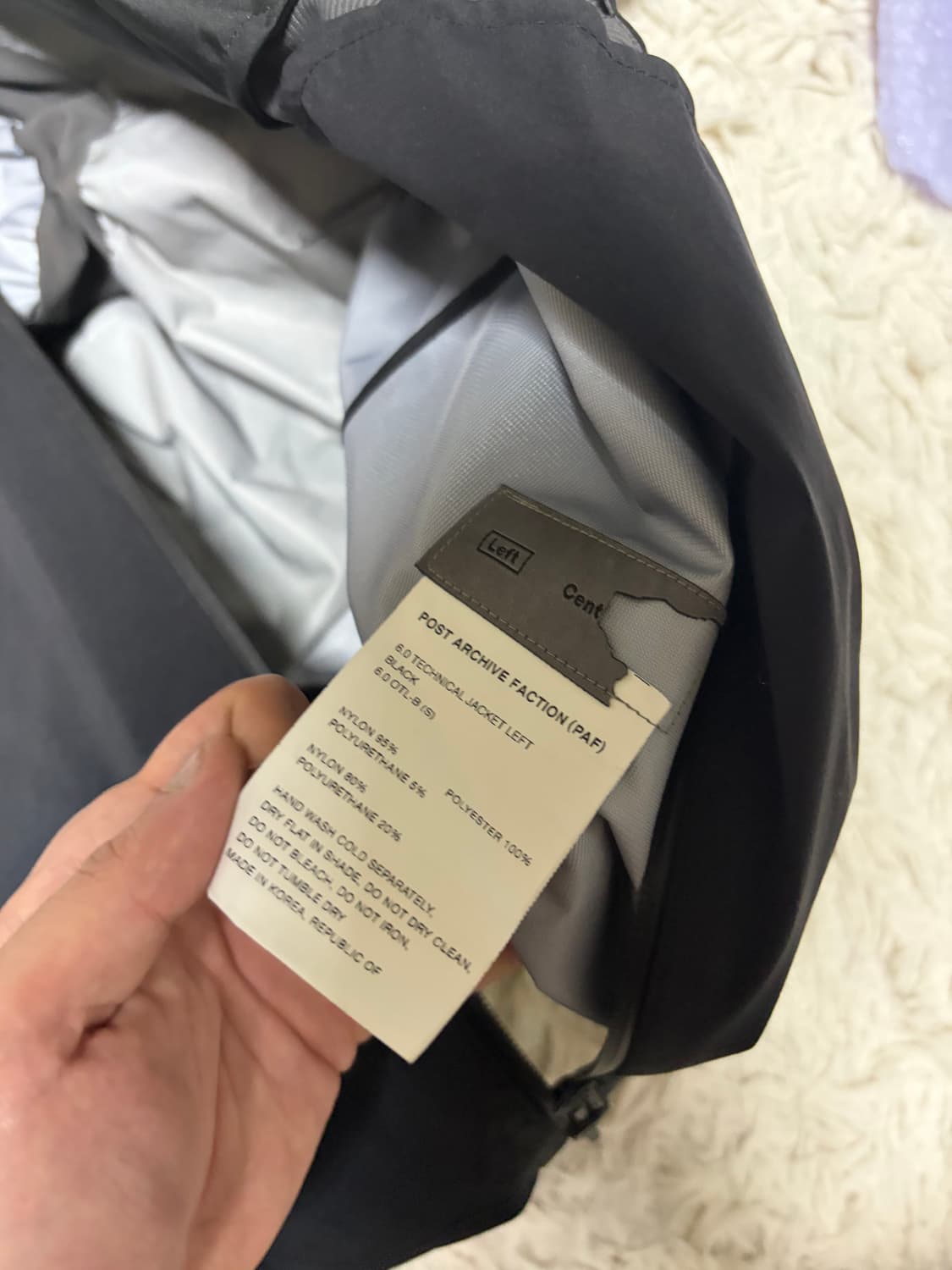 (S) 포스트 아카이브 팩션 6.0 left 자켓 상품이미지4