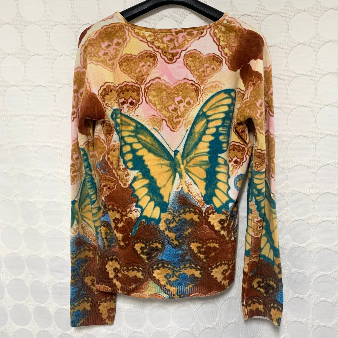 쿠스토 바르셀로나 버터플라이 시퀸 니트 긴팔 상품이미지7