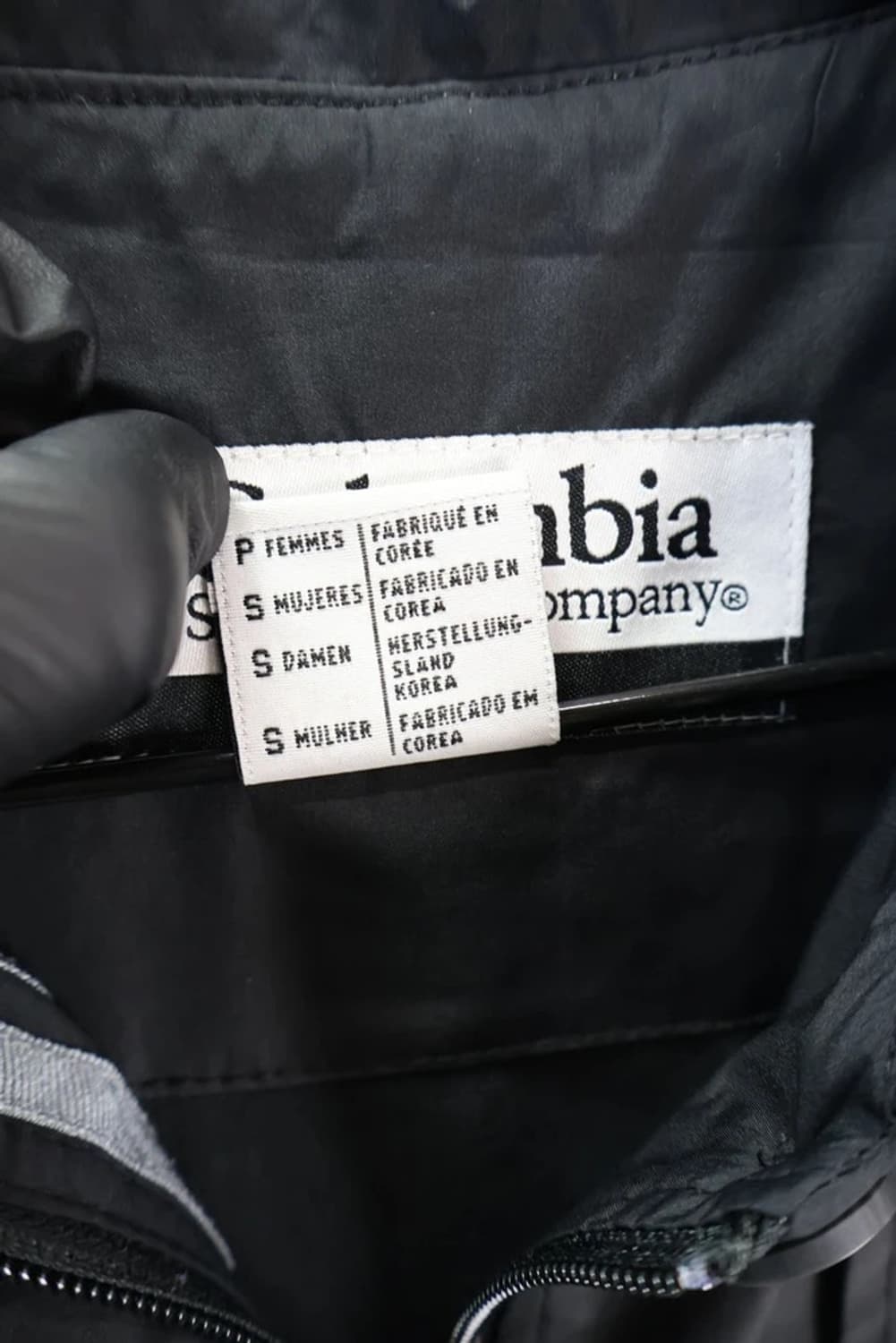 콜럼비아 블랙 바람막이 자켓 상품이미지7