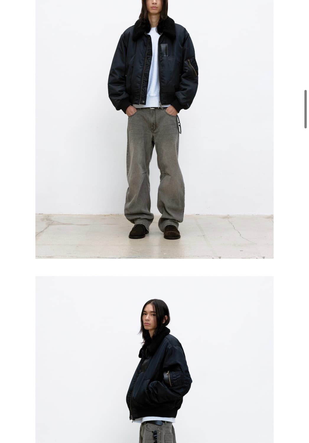 쿠어 리버서블 플라이트 봄버 상품이미지3