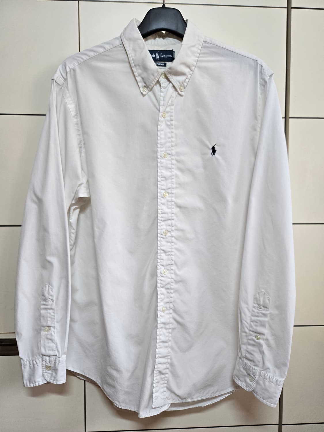 폴로 랄프로렌 커스텀핏 화이트 셔츠(105) 상품이미지1
