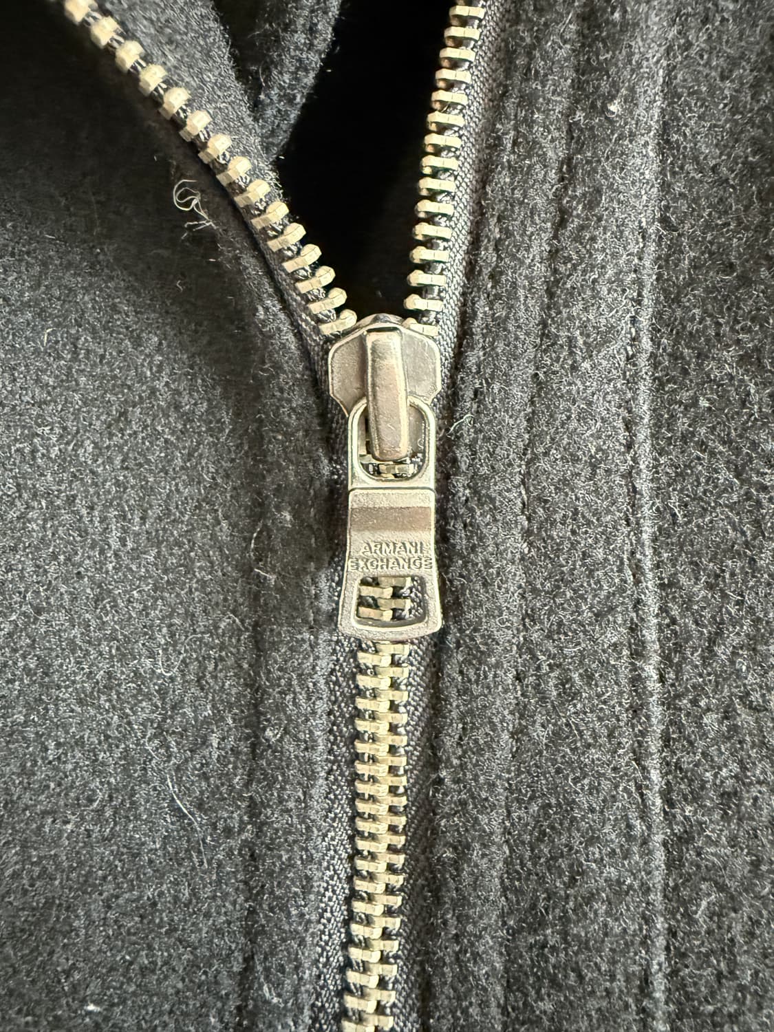아르마니 익스체인지 라이더 코트(카라퍼 탈부착 가능) 상품이미지7