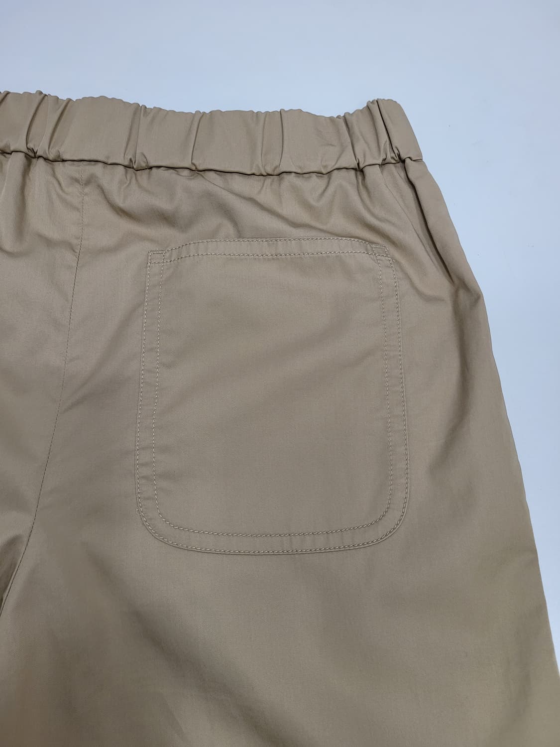 COS 코스 코튼 와이드 밴딩 팬츠 / 여 EUR 35 베이지
 상품이미지5