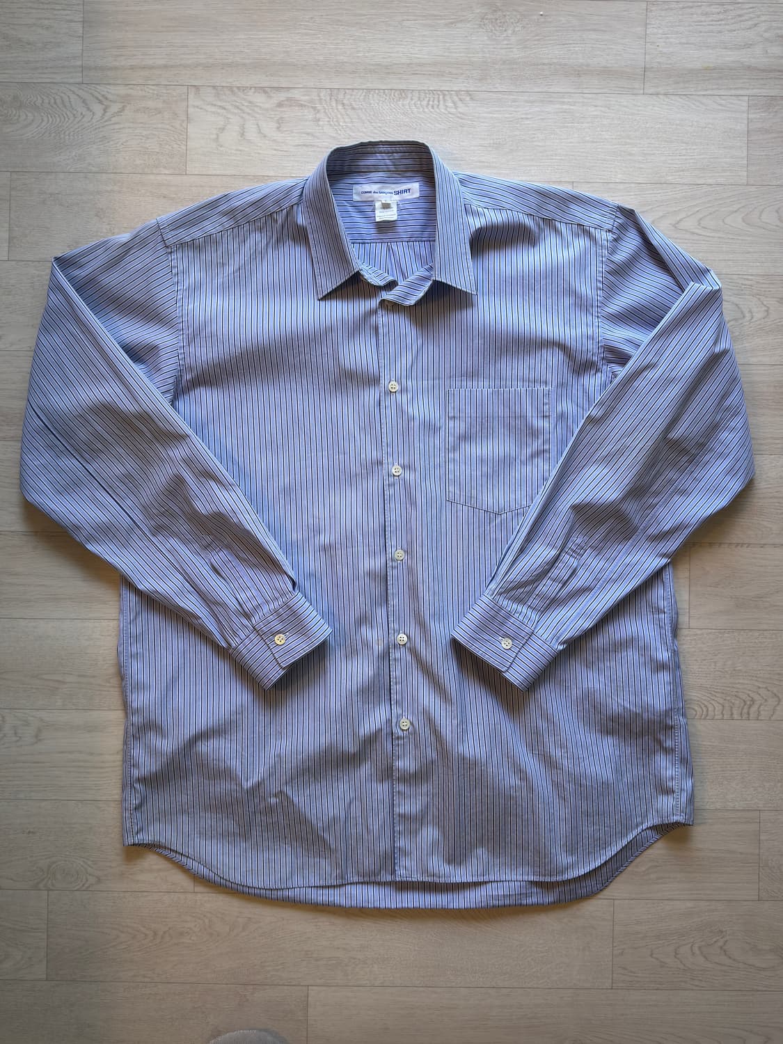 꼼데가르송 셔츠 포에버 와이드 클래식 L size 상품이미지1