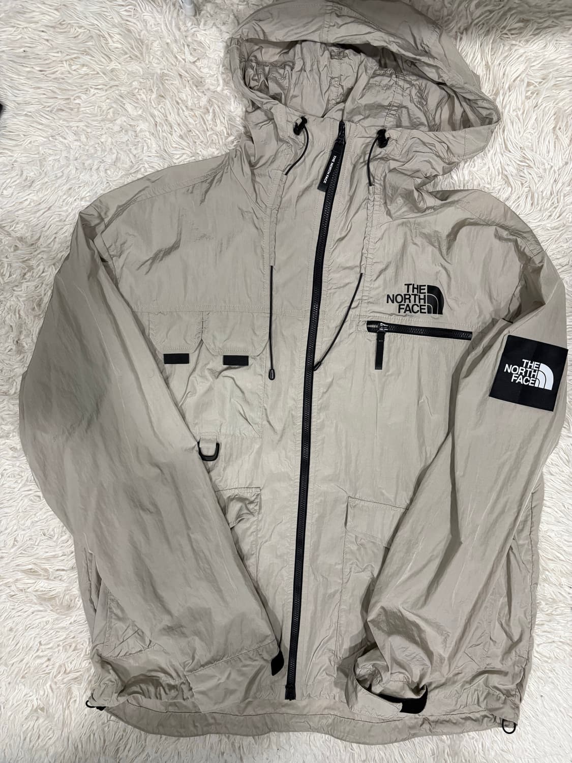 [L] 노스페이스 바람막이 베이지 상품이미지1