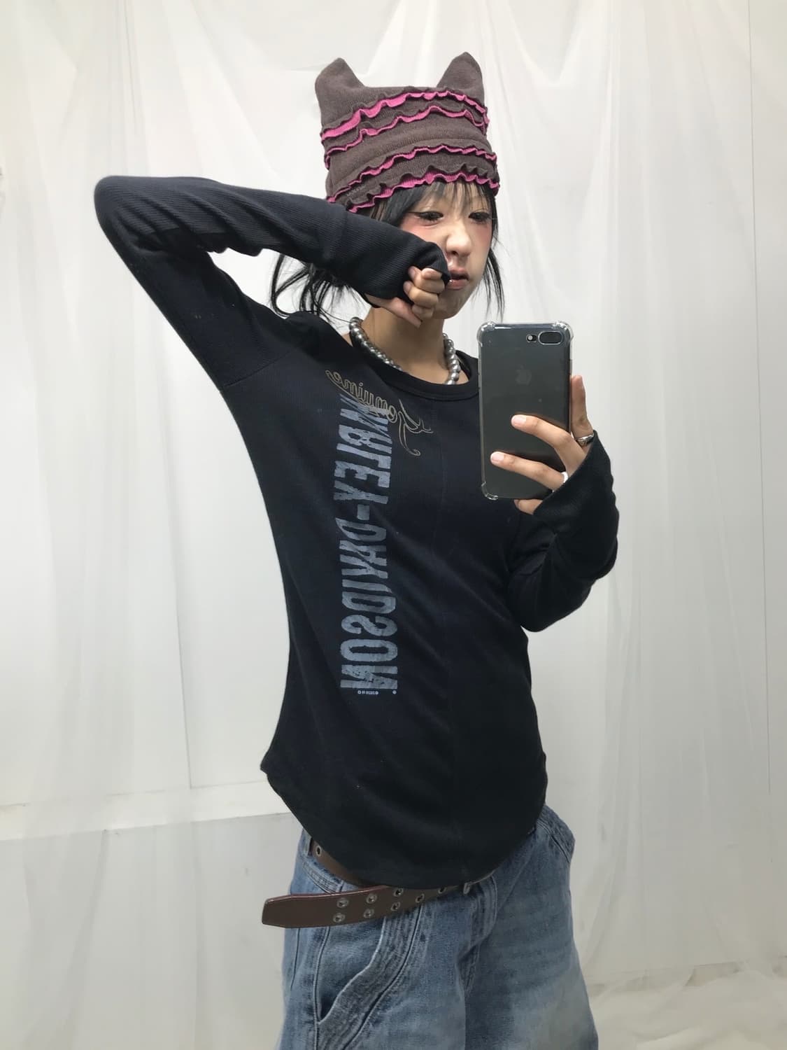 < Harley-Davidson Printing L/S > 상품이미지7
