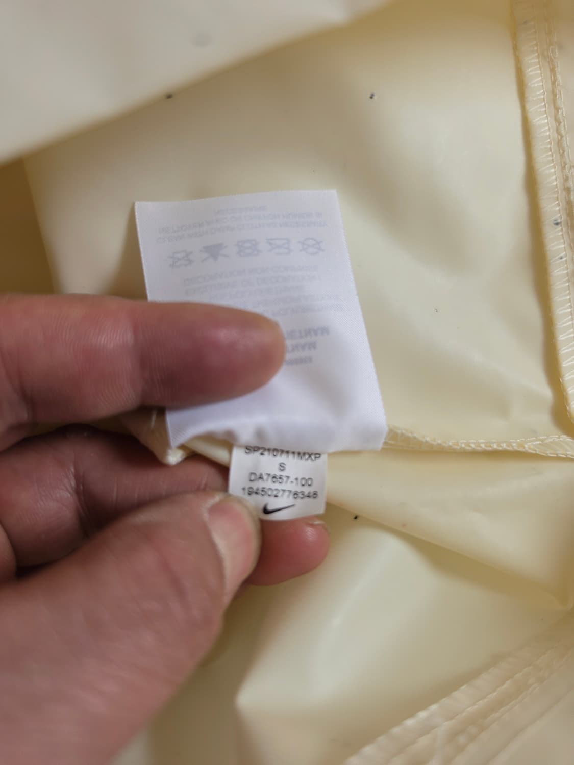 나이키우븐바람막이 S 상품이미지7