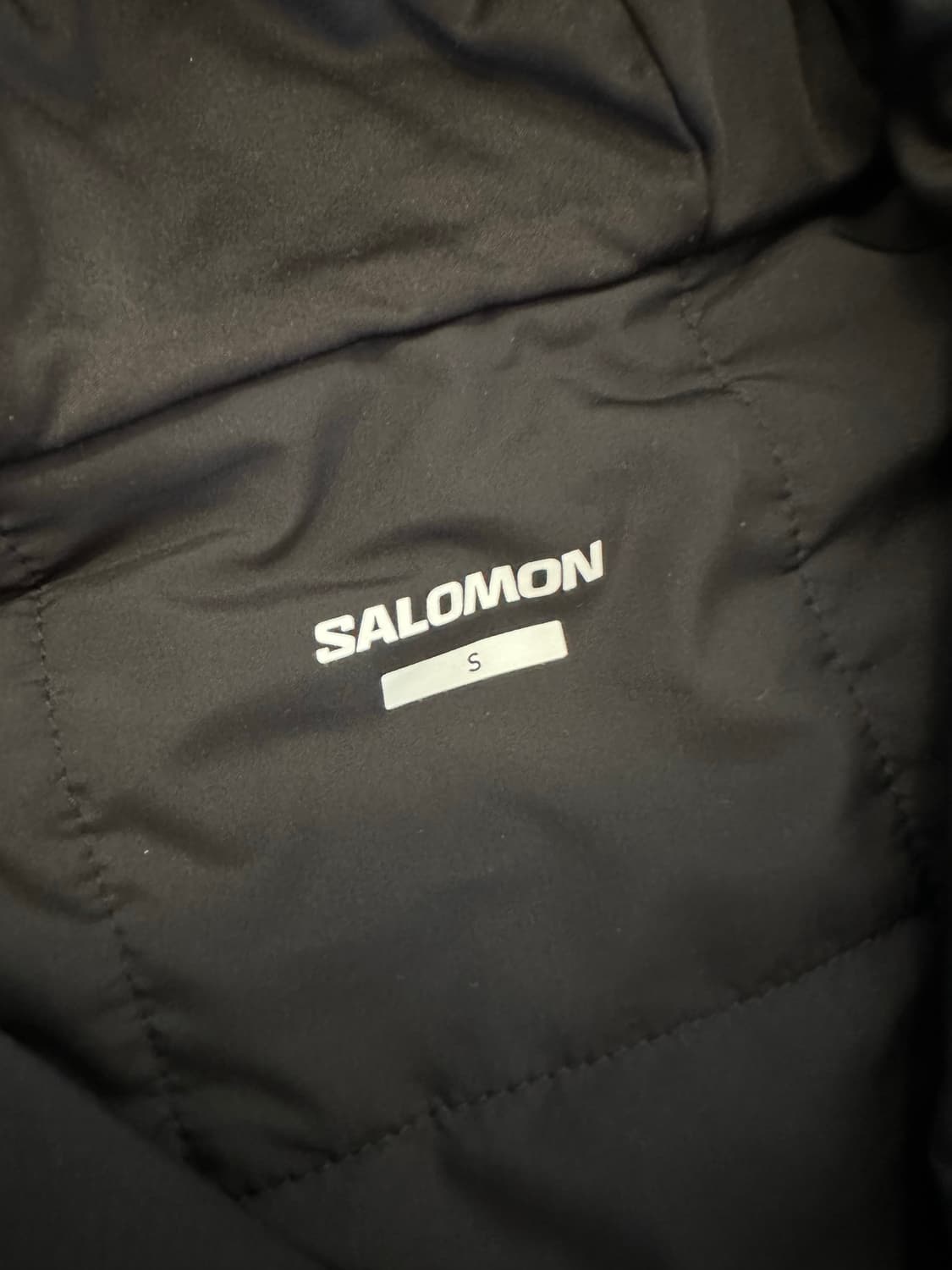 살로몬 모디세이 자켓 패딩 블랙 s 상품이미지3