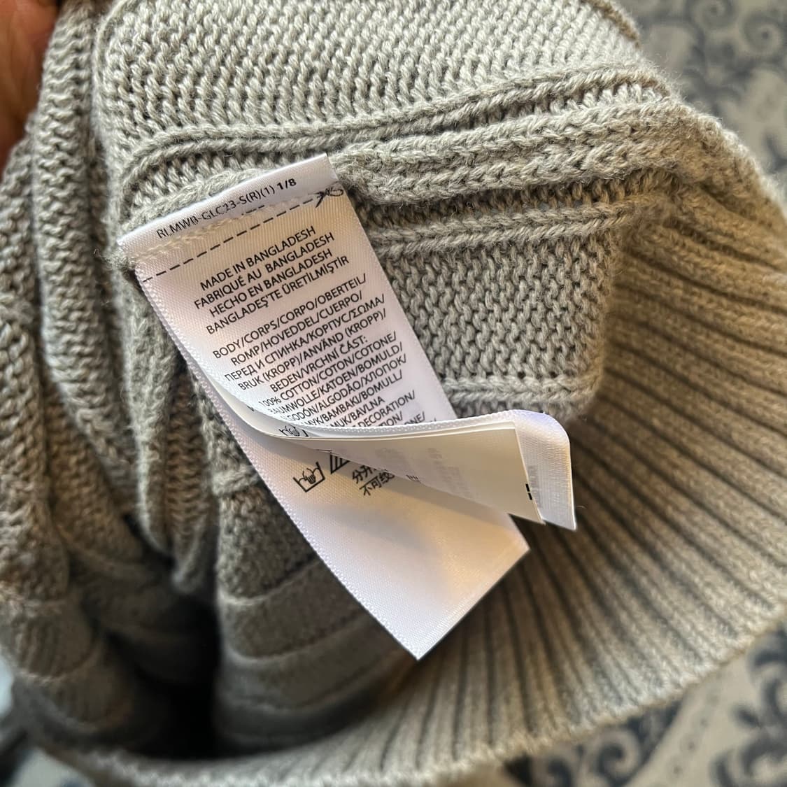 M 폴로 니트/W2479 상품이미지5