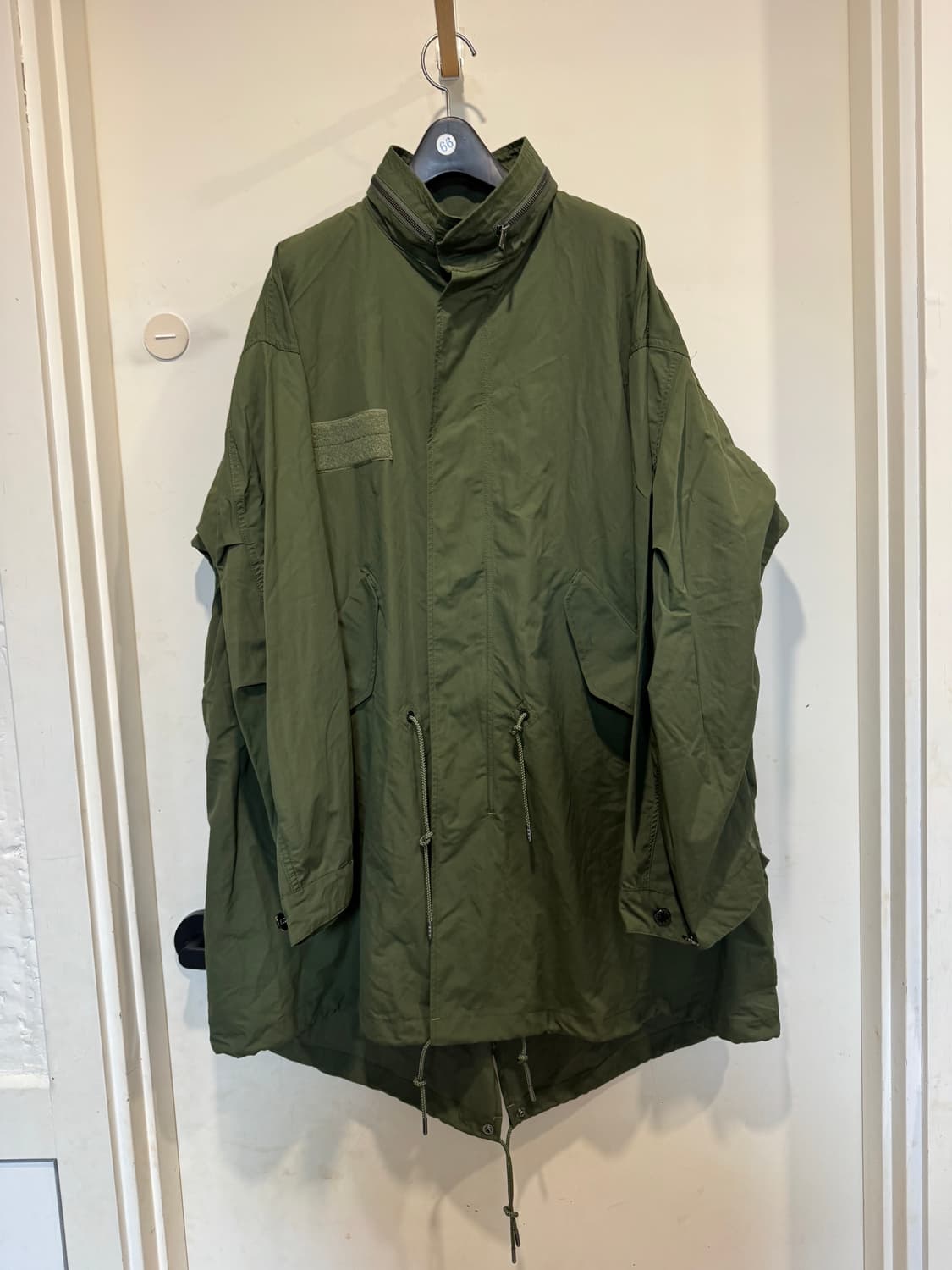 FUMITO GANRYU 후미토간류 M-51 피쉬테일 레인코트 상품이미지6