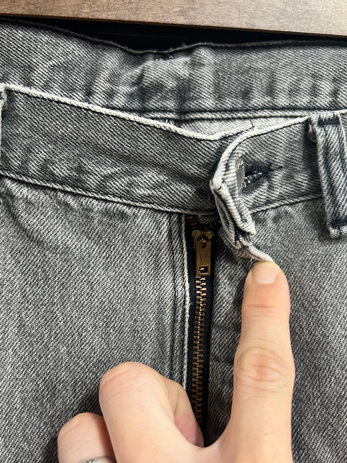 Wrangier 랭글러 레귤러핏 워싱 데님 팬츠 상품이미지6