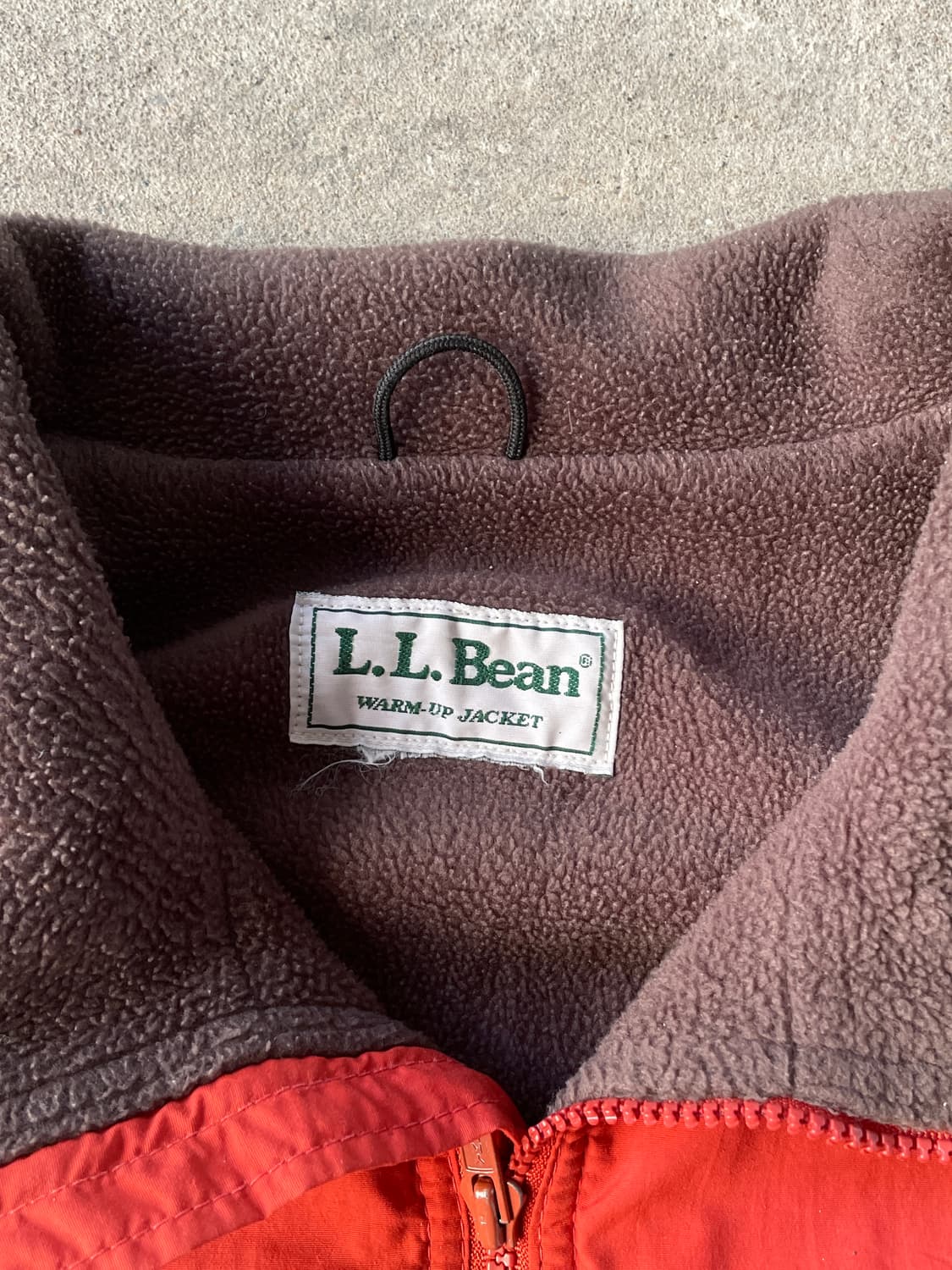 80-90s L.L. bean Warm-up Jacket carrot 상품이미지6