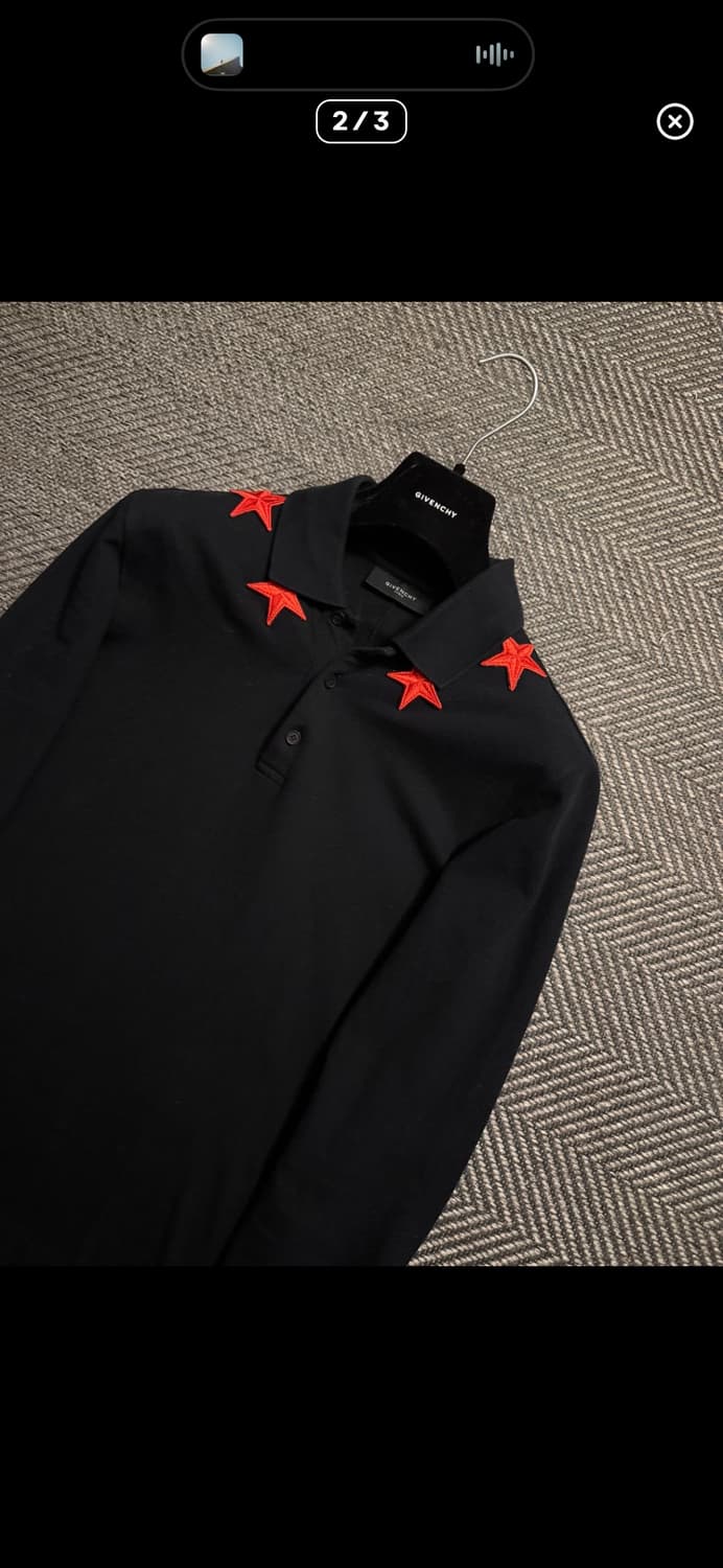 지방시 스타패치 폴로 카라티 상품이미지2