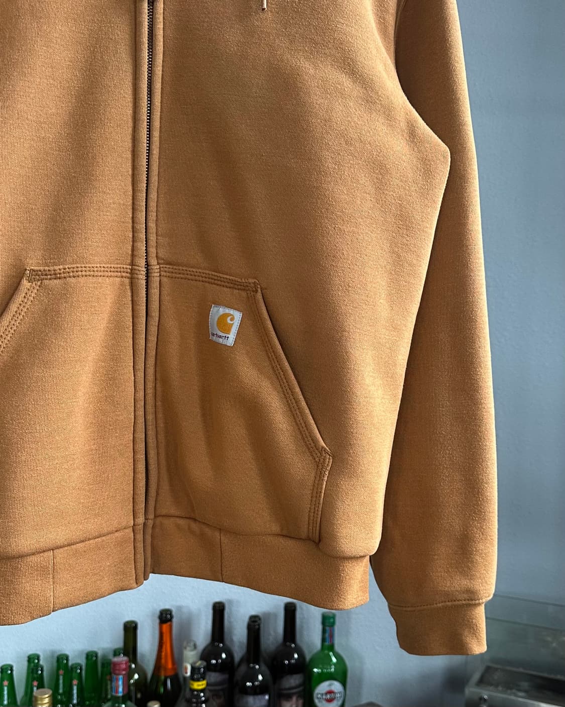 [S-M]칼하트 써멀 레인디펜더 된장 후드집업 상품이미지4