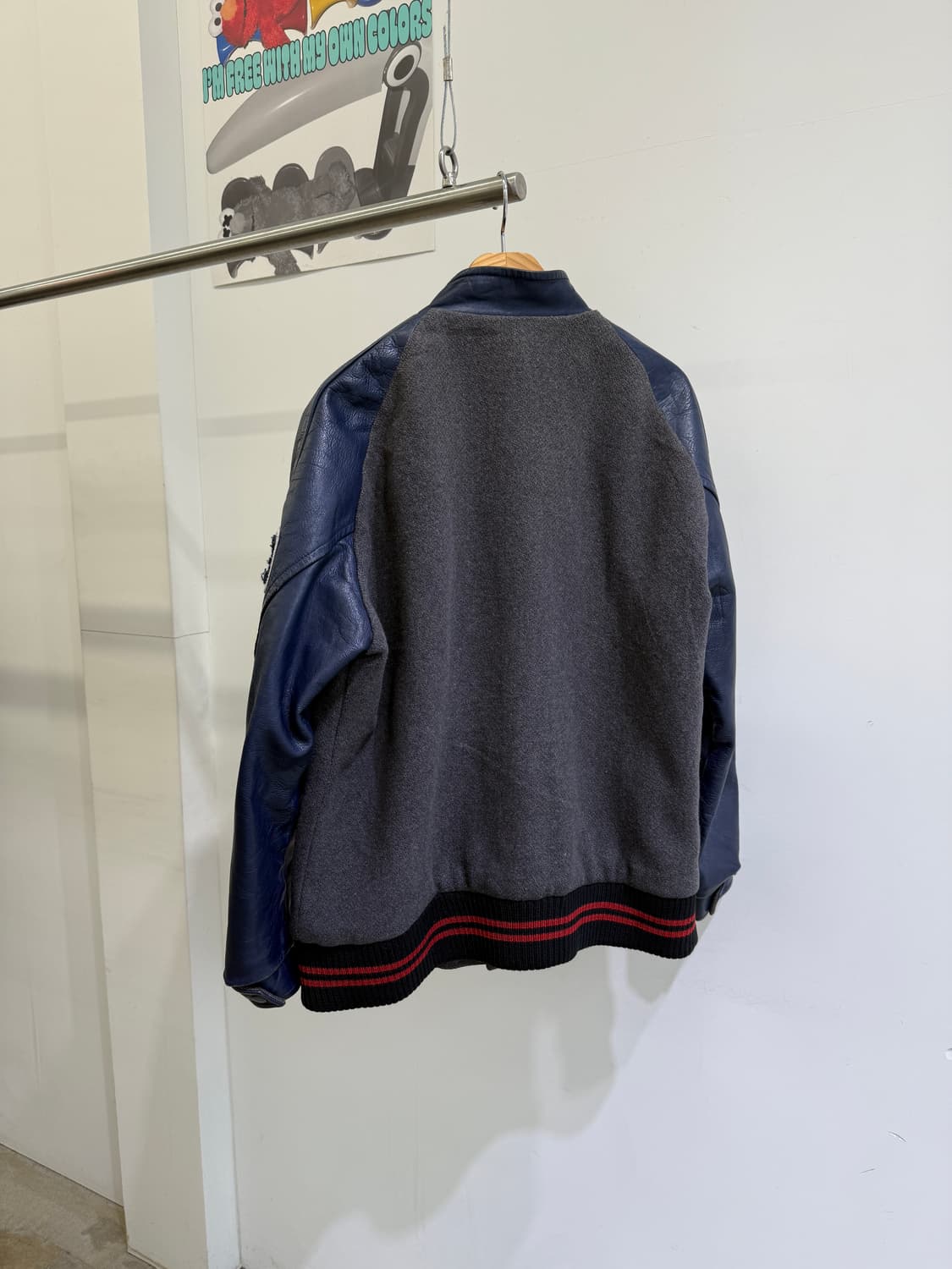 빈티지 바시티 자켓 상품이미지5