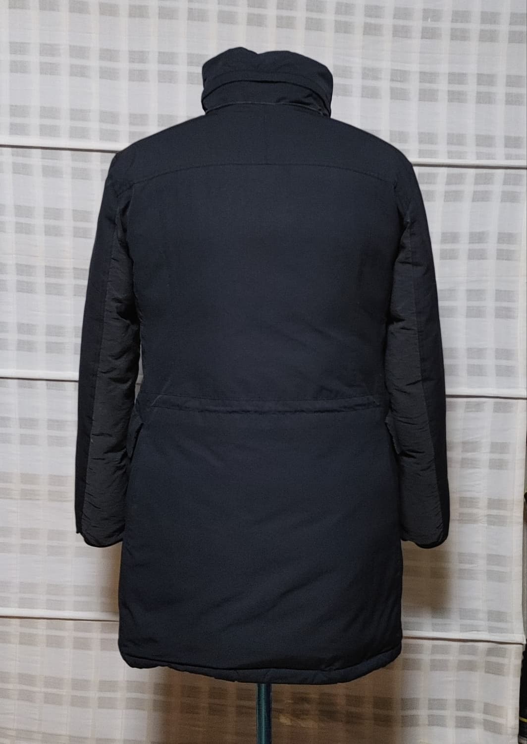 (한섬) 타임옴므 네이비 구스다운 패딩 100 (슬림) / 후드 탈부착 상품이미지2