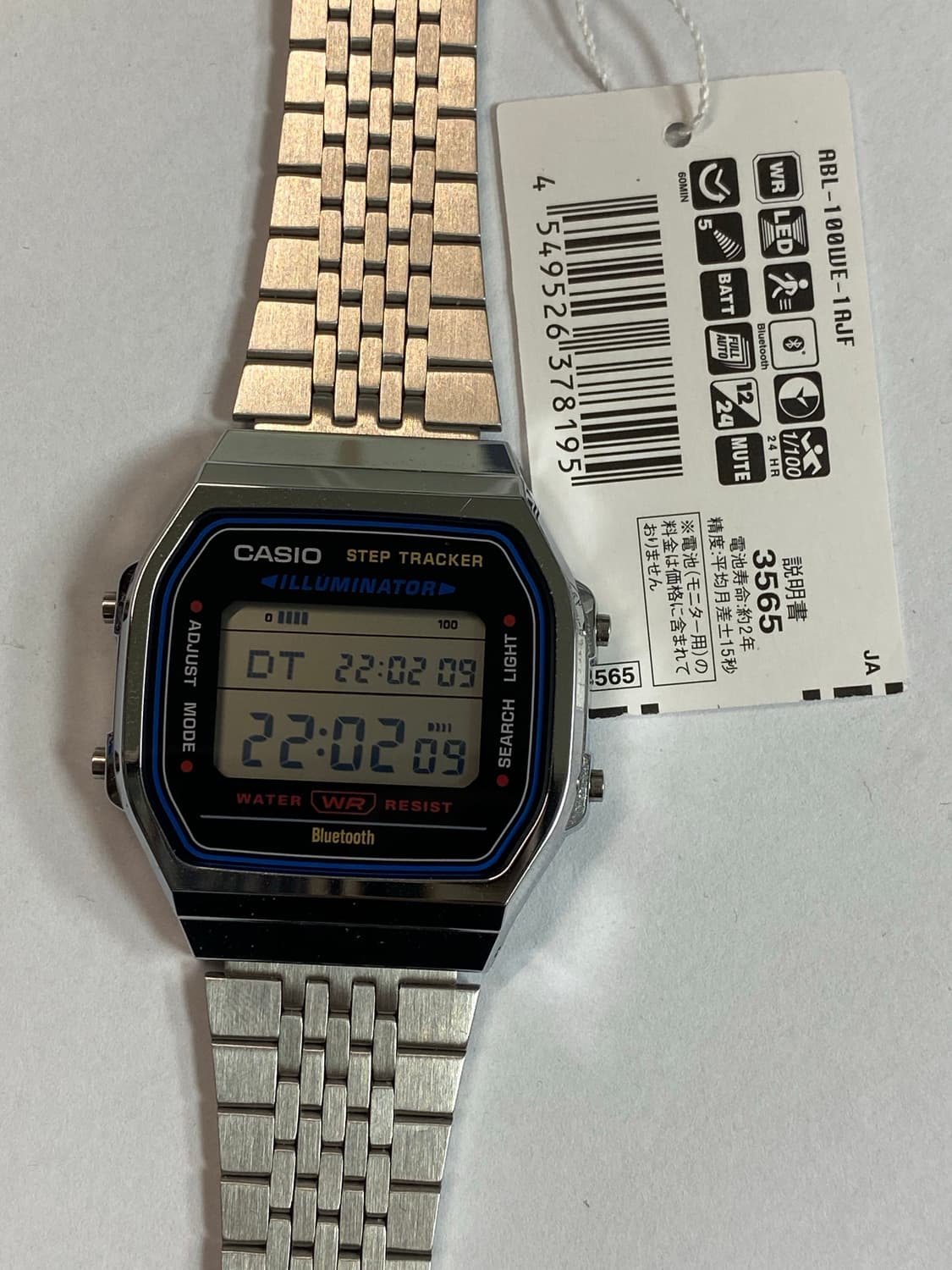 카시오 ABL-100WE-1A(bluetooth model) 상품이미지1