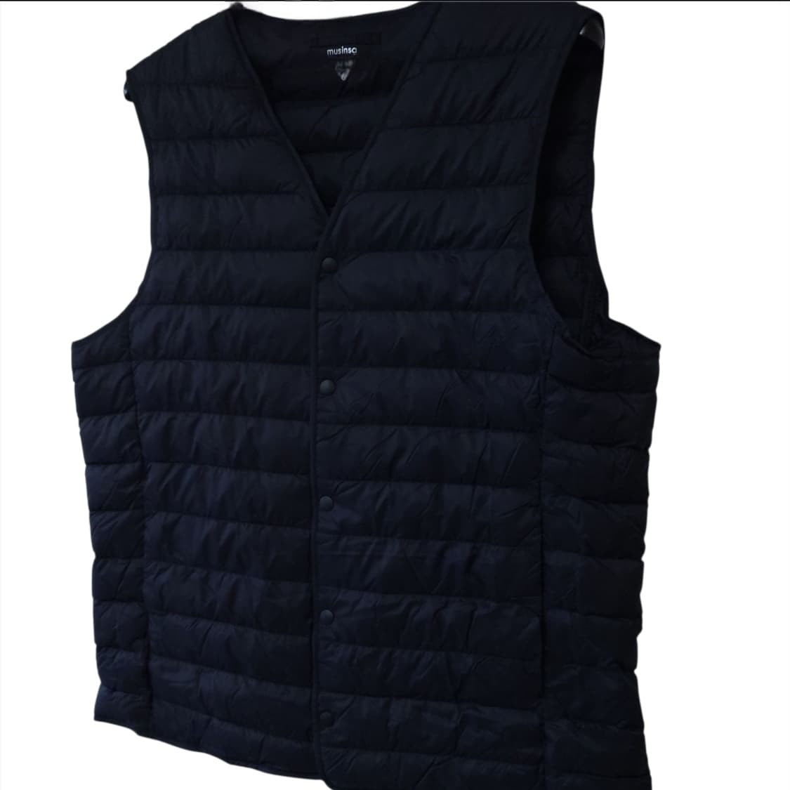 무신사 다운경량패딩조끼 100 -105 오리털 상품이미지3