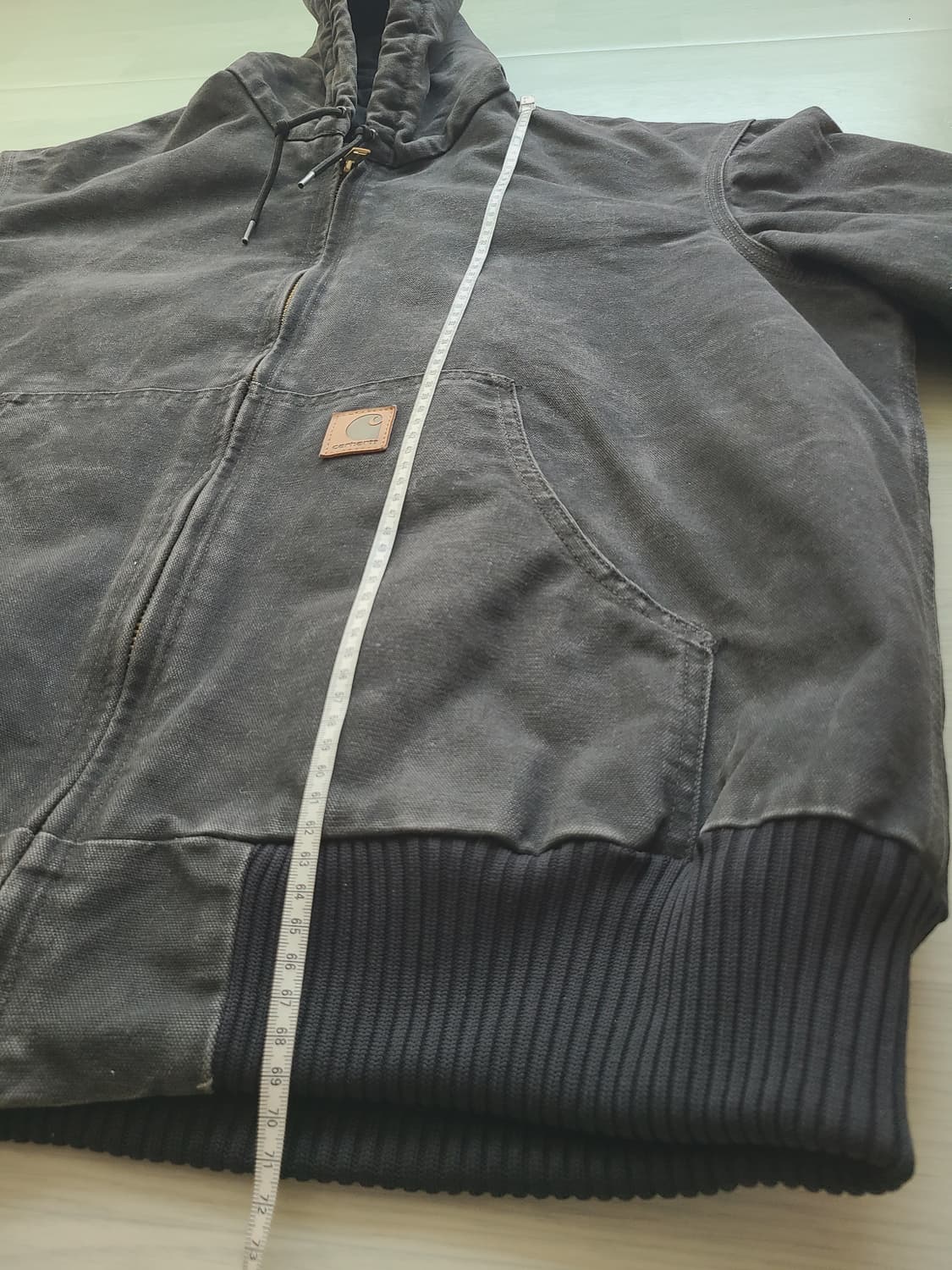 칼하트 j130 blk 블랙 액티브 자켓 상품이미지7