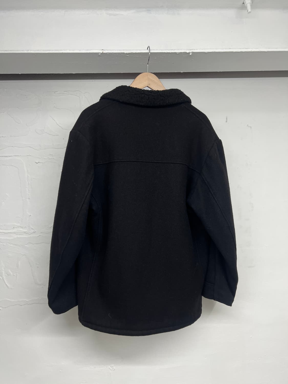 쇼트 쉐르파 하프 코트 상품이미지6