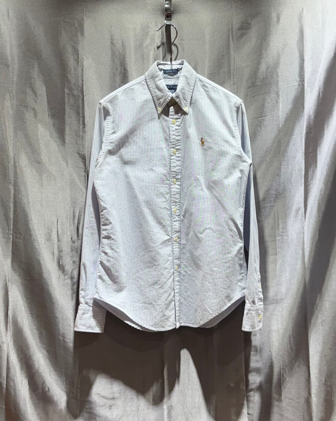 4 폴로랄프로렌 스트라이프 배색 화이트 셔츠 상품이미지2