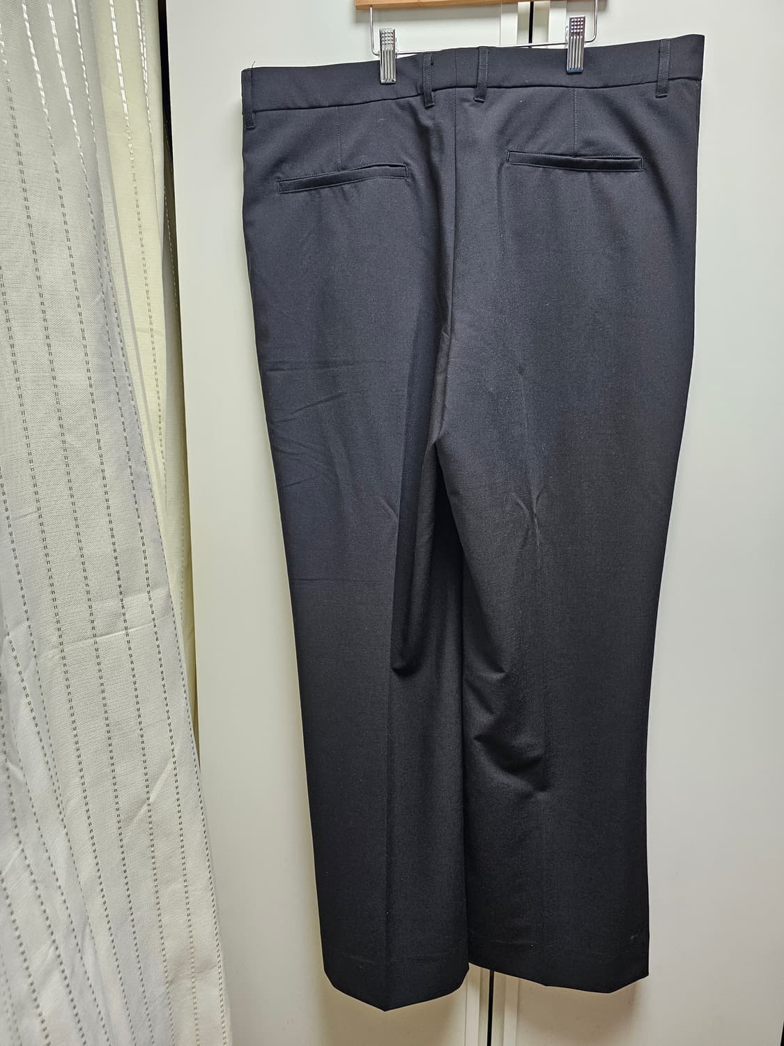 새상품 자라 와이드 블랙 팬츠 상품이미지3