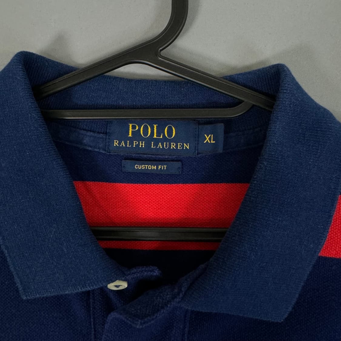 폴로 랄프로렌 럭비 스트라이프 카라 반팔티[071004 상품이미지7