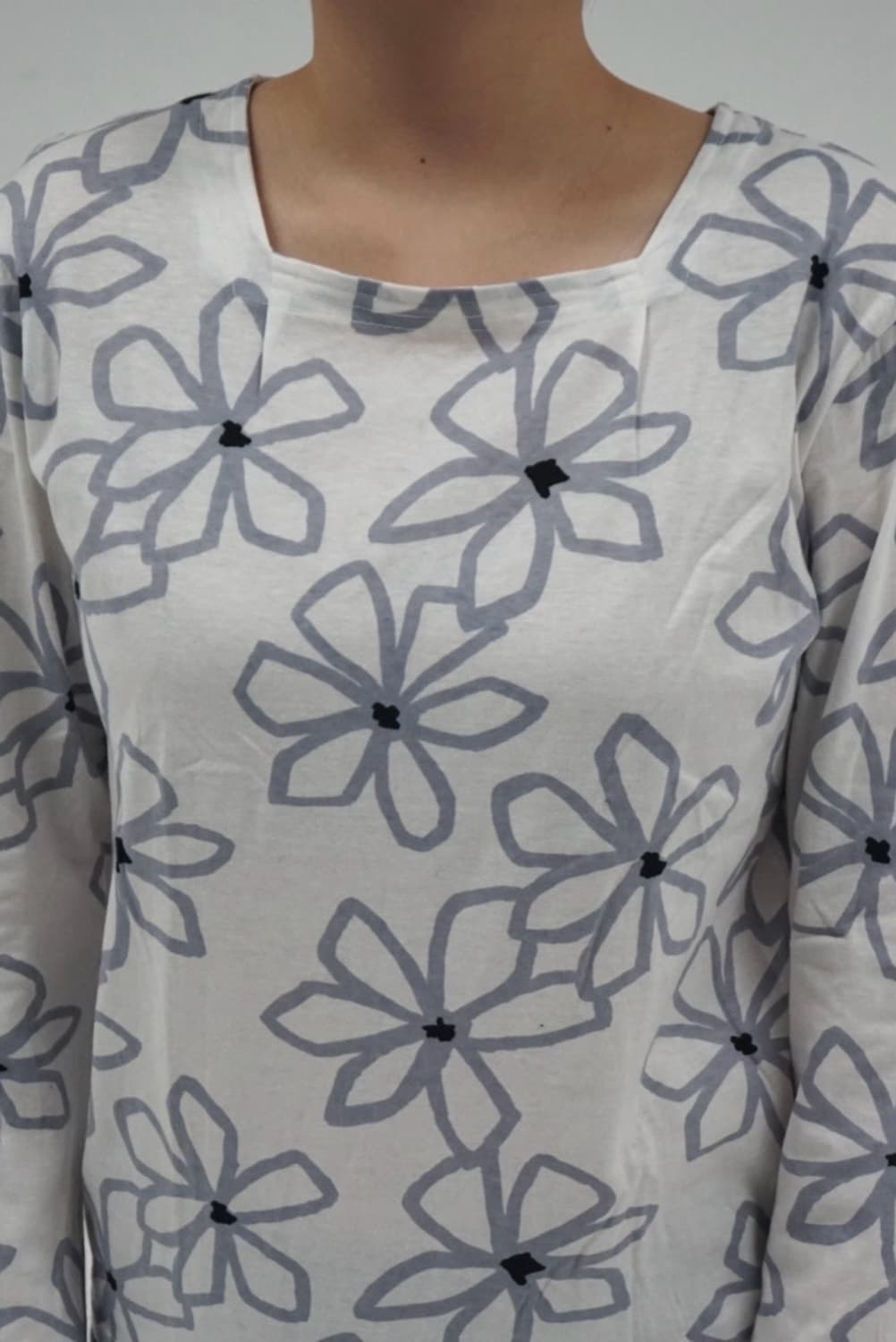 SOU・SOU Floral Print Long Sleeve Tee(M) 상품이미지4