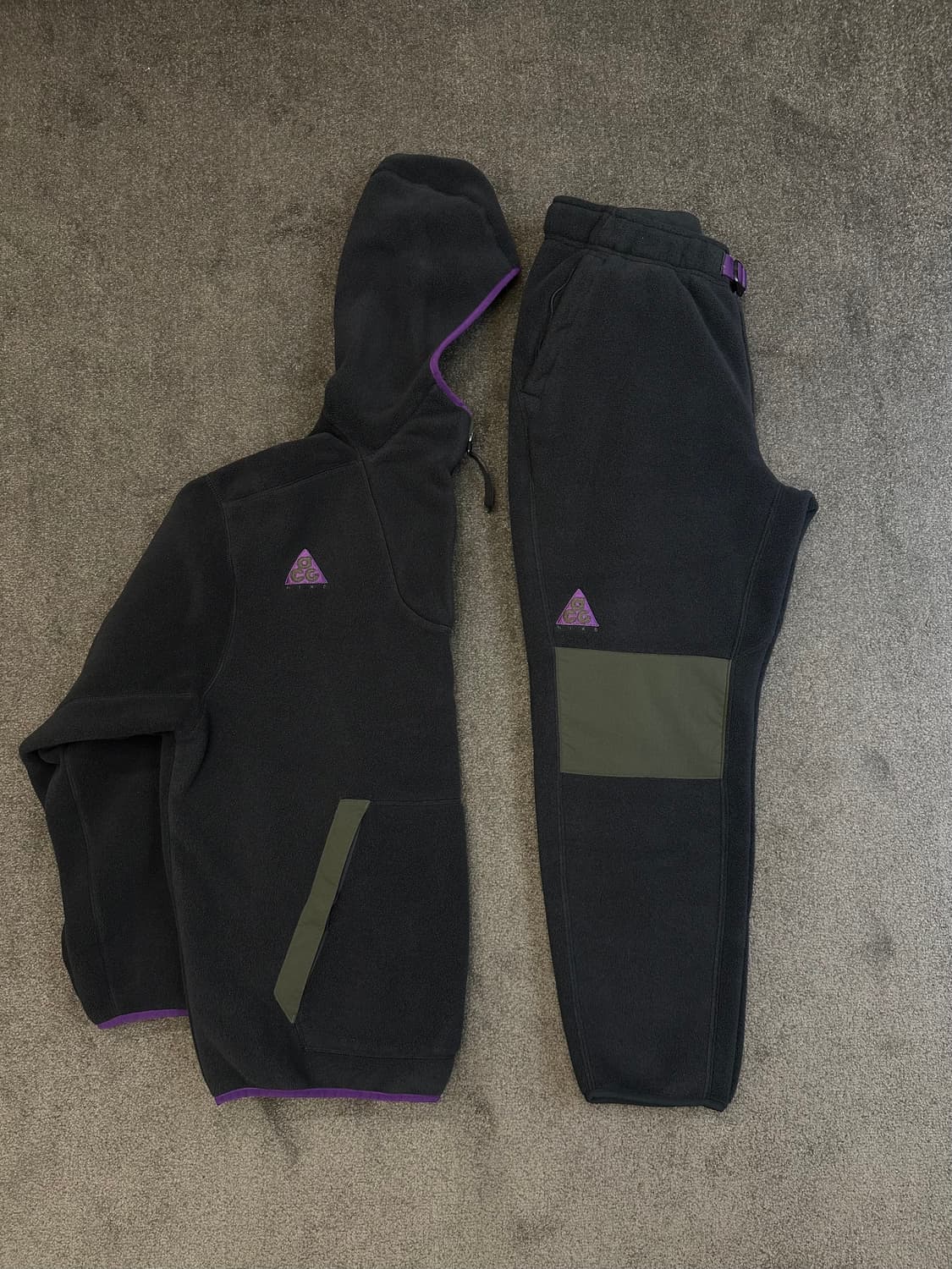 나이키 ACG 플리스 후드 & 팬츠 셋업 L 상품이미지2