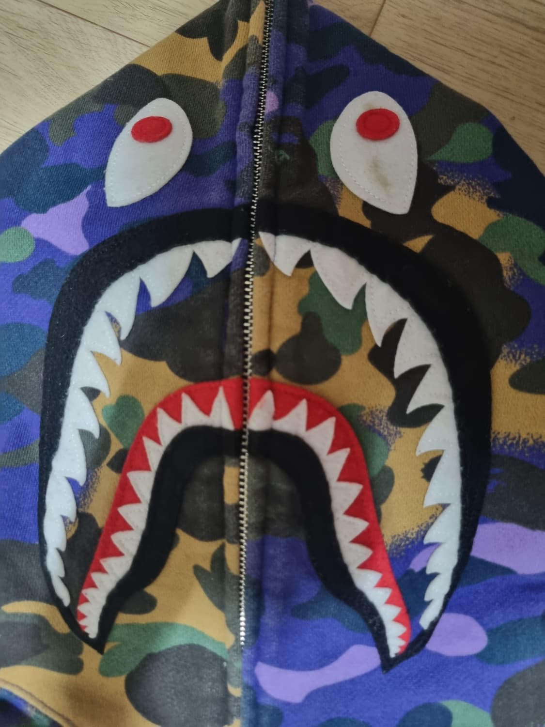 [판매] 베이프 헤론프레스톤 BAPE Heron Preston 후드집업 상품이미지6