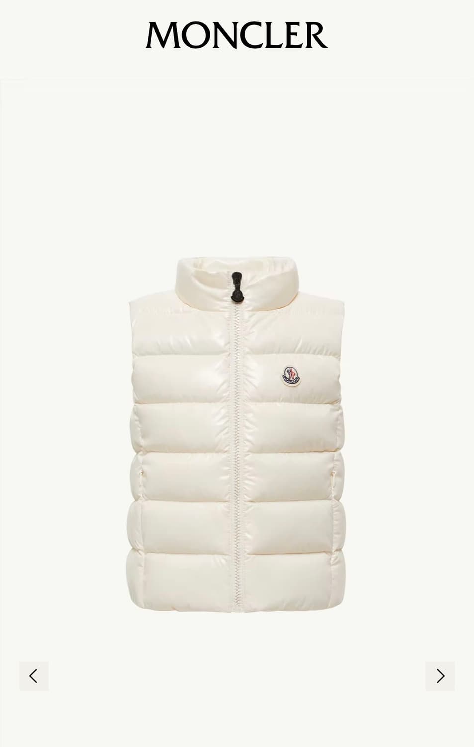 몽클레어 키즈 가니 베스트 패딩(10세) 상품이미지2