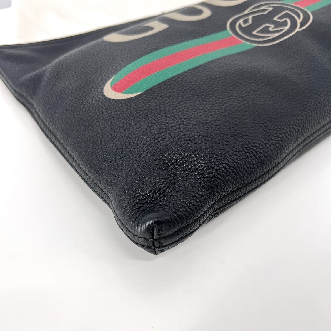 구찌 띠로고 클러치백 블랙 (500984) 상품이미지6