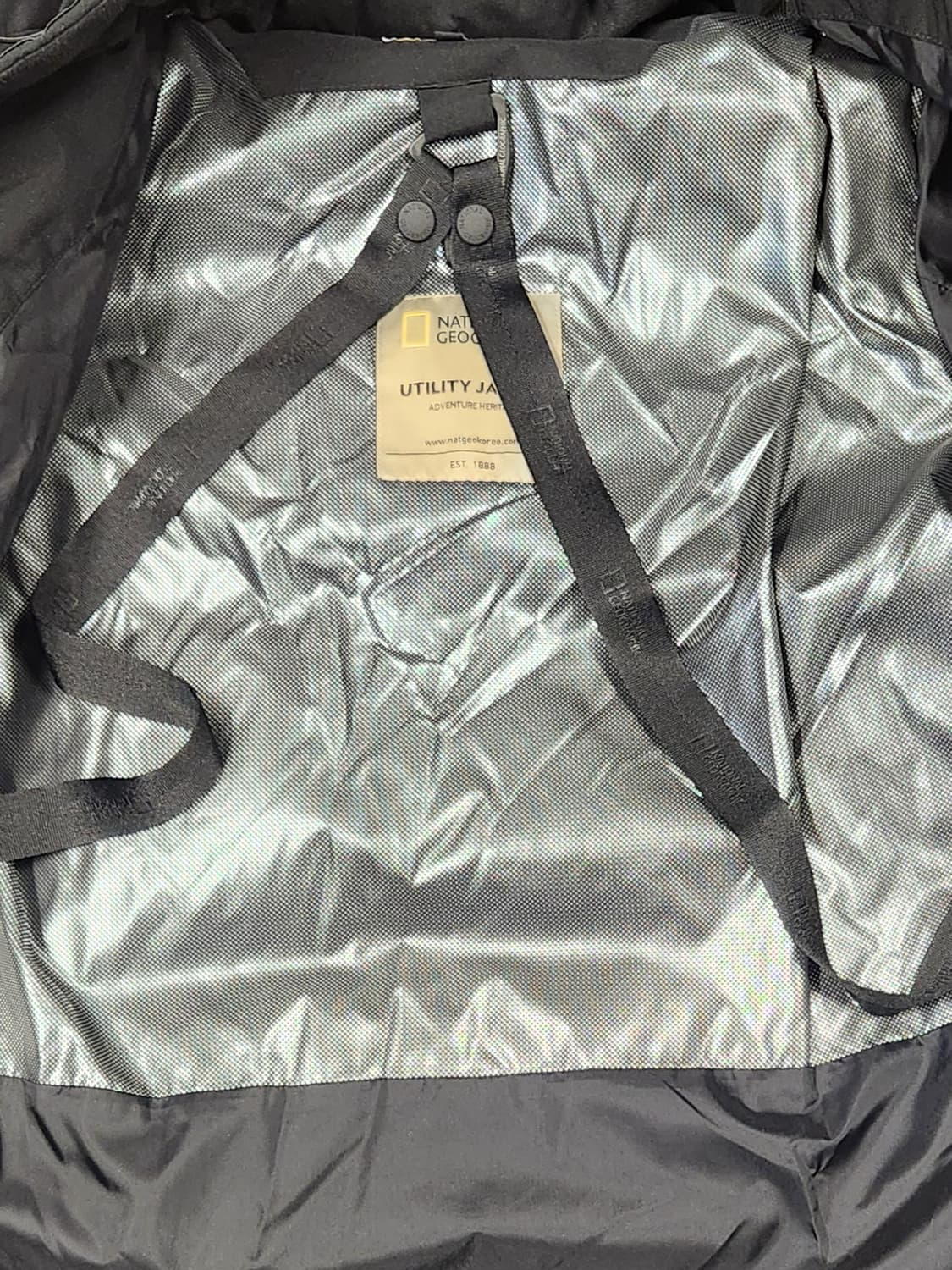 내셔널지오그래픽 카이만 덕다운 롱 패딩 자켓 S 상품이미지5