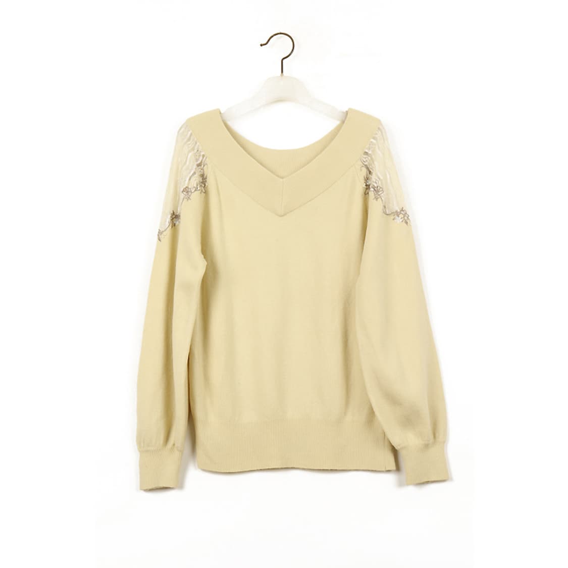 AXES FEMME 레이스스웨터(S)  상품이미지1