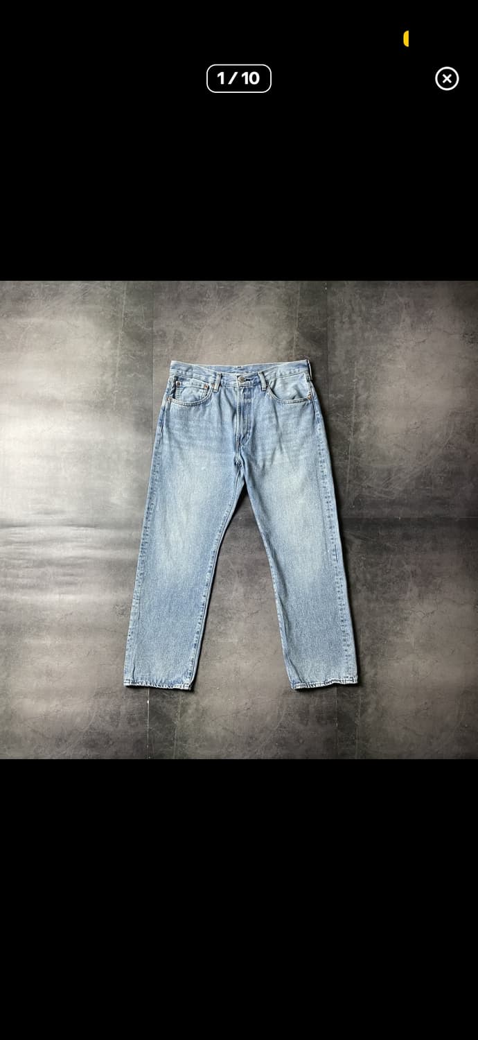 Levi’s 리바이스 551 어센틱 스프레이트 핏 데님 팬츠 A00642 상품이미지1