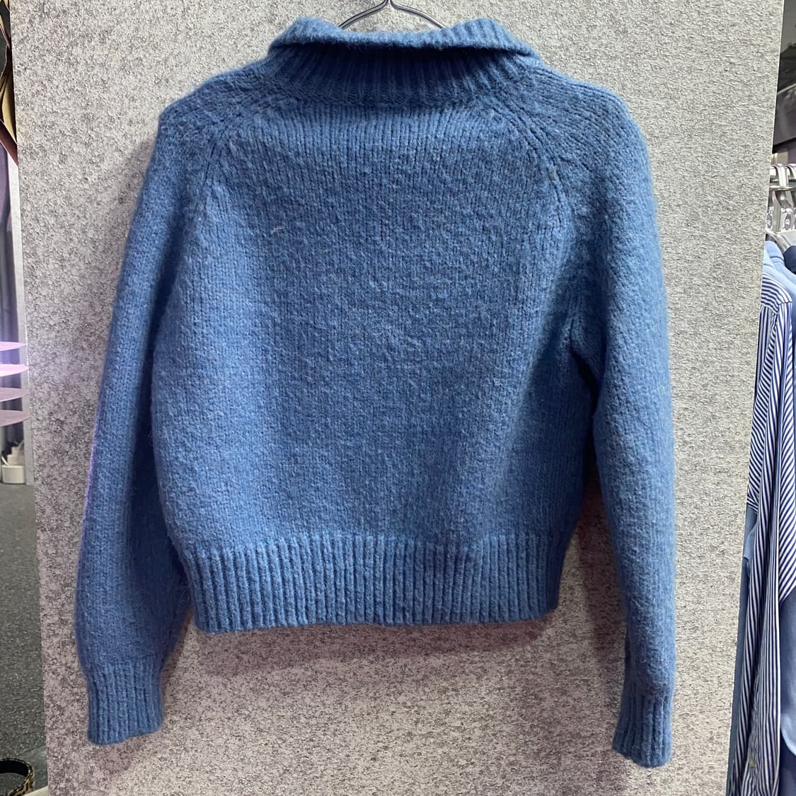 마리떼프랑소와저버 울 니트 집업 B3229 상품이미지5