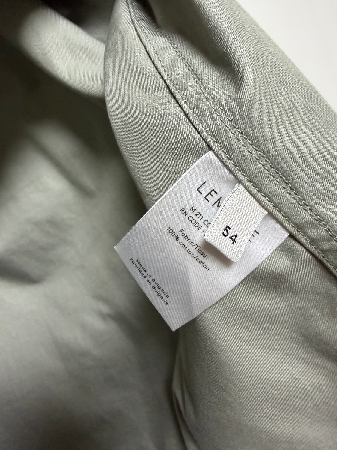 [54] 르메르 테크니컬 트렌치코트 그레이 상품이미지5