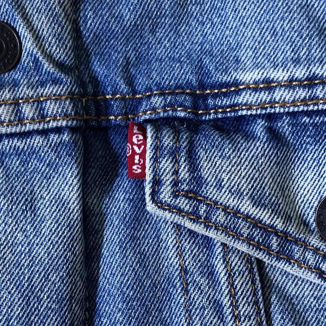 쉐르파 데님 트럭커 자켓 상품이미지5