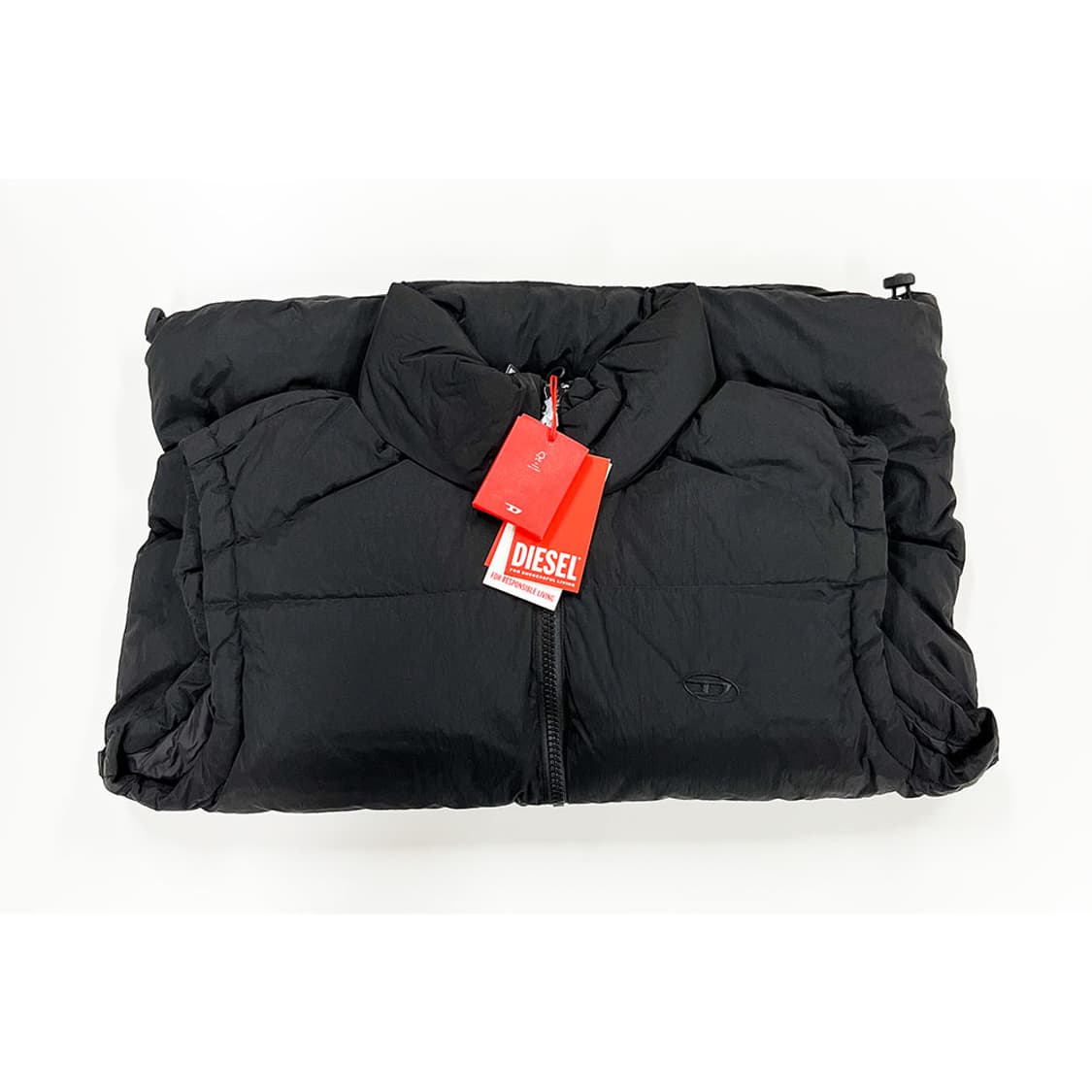 [새상품][48] 디젤 라빌 패딩 베스트 블랙 상품이미지6