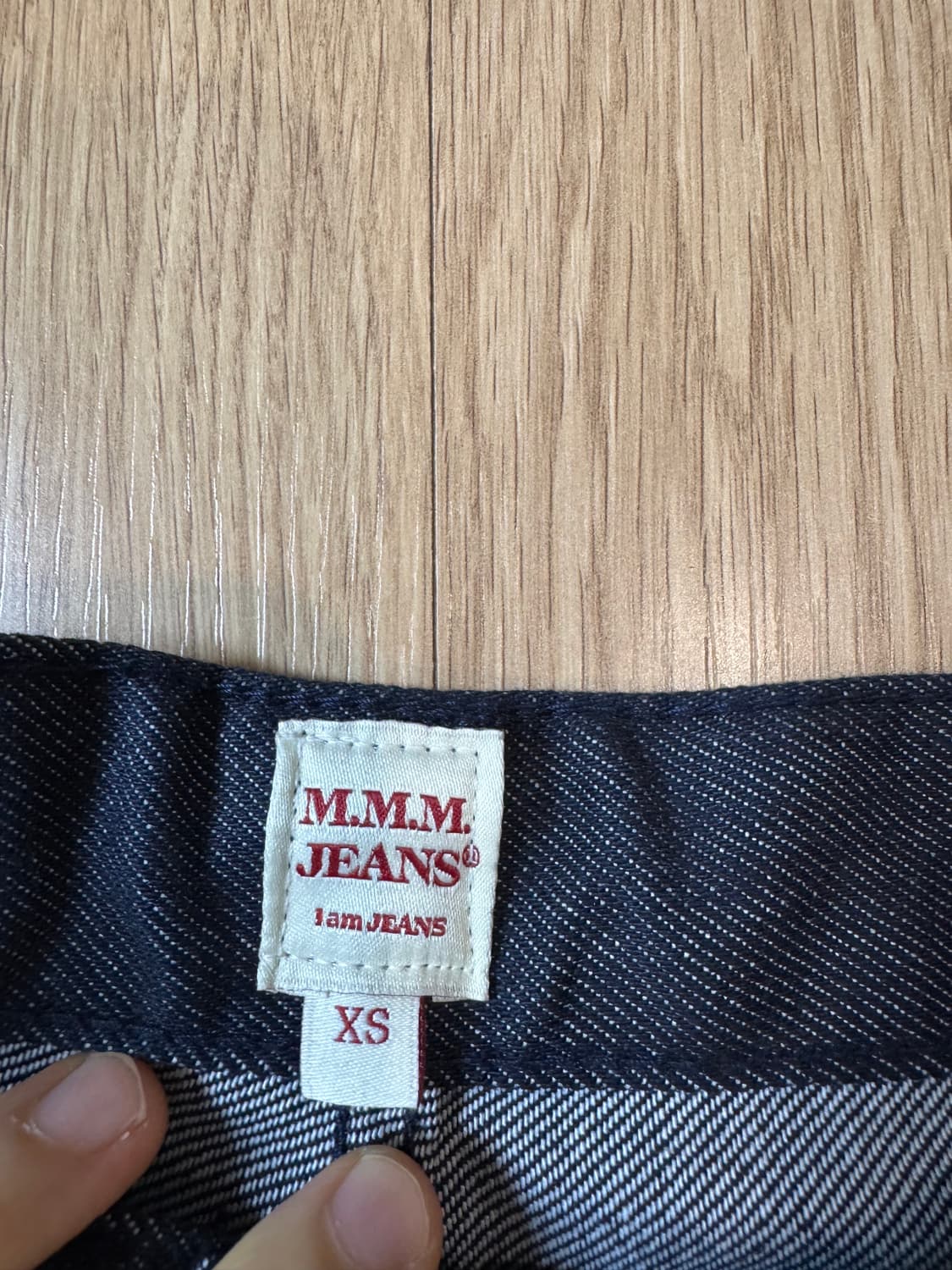 새상품 엠엠엠 M.M.M Indigo denim wide pants  상품이미지9