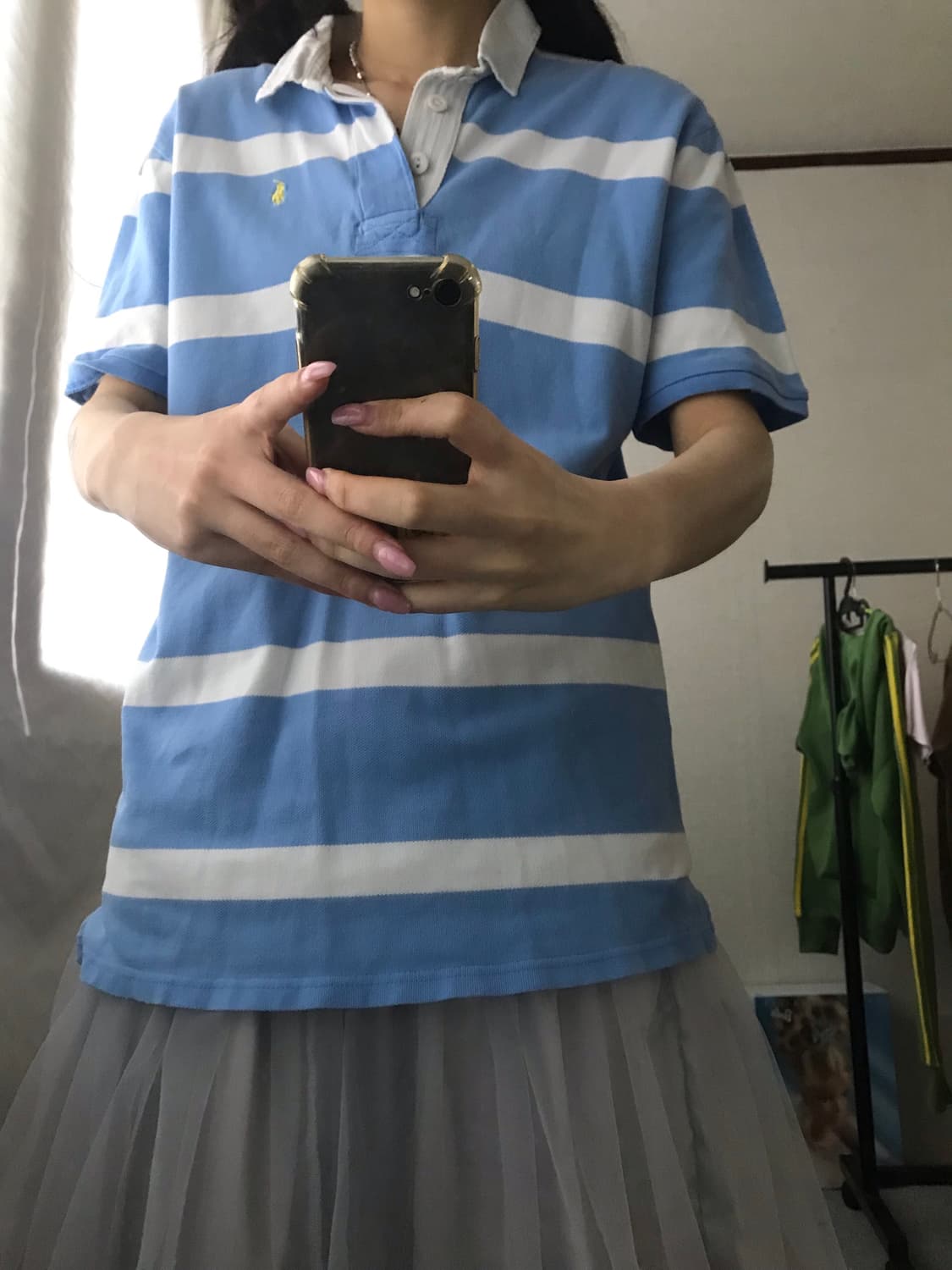 폴로 스트라이프 반팔티셔츠 상품이미지5
