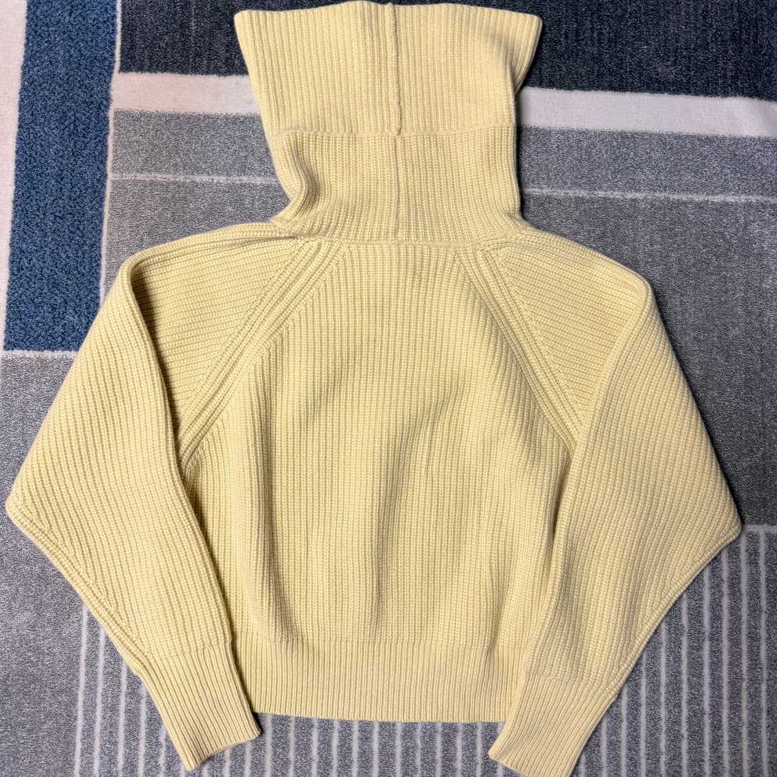 SA SU PHI 사 수 파이 캐시미어블렌드 퍼넬넥 골지 니트 스웨터 상품이미지3