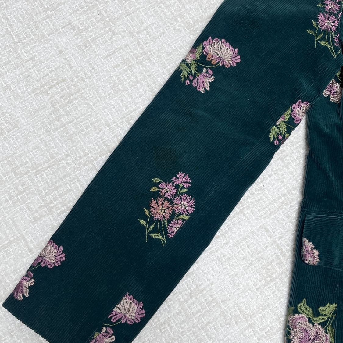 자수 코듀로이 자켓 상품이미지7