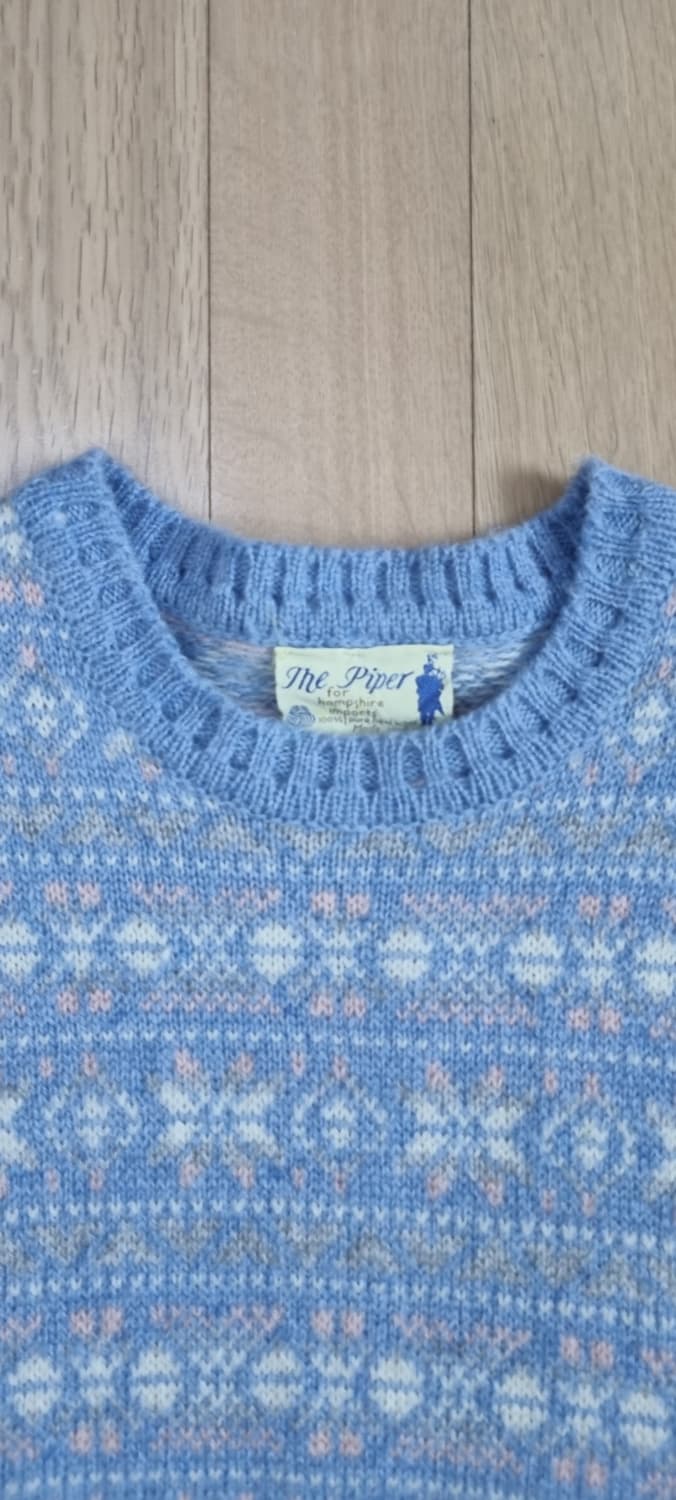 The piper 노르딕 울 니트 S _ 여성, 포르투갈 제조 상품이미지9