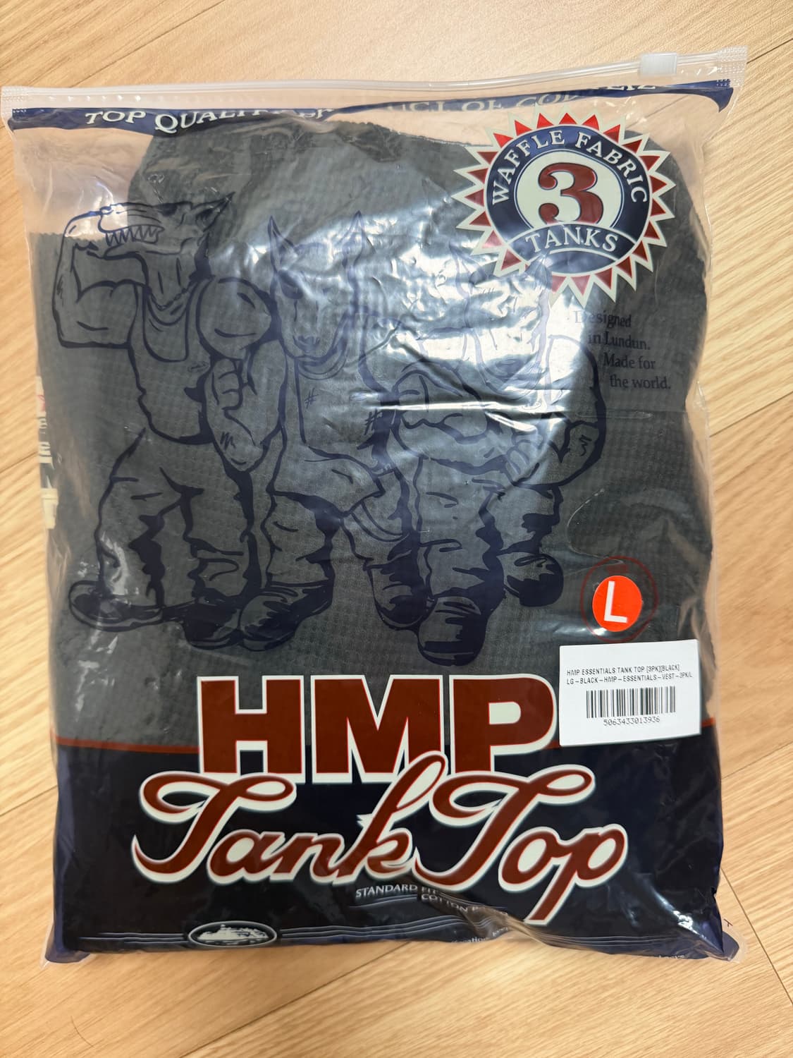 (새상품)Crtz 코르테이즈 corteiz 탱크탑 나시 3개팩 상품이미지1