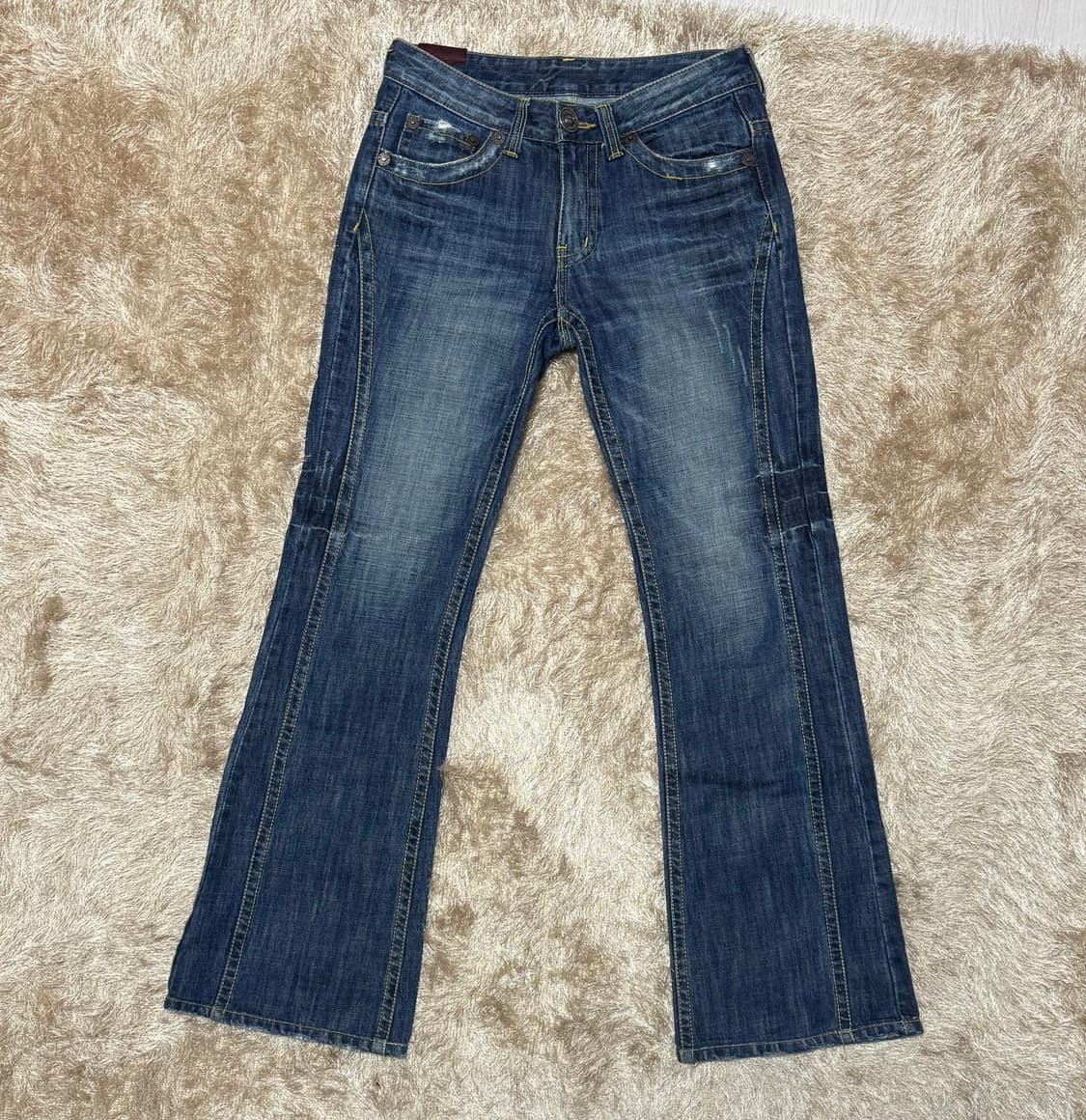 세미부츠컷 데님 팬츠 상품이미지3